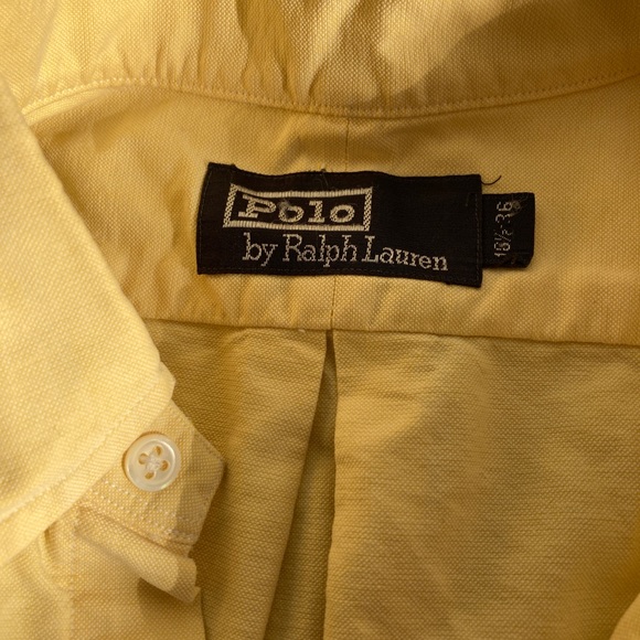 cropped ralph lauren polo button up - Picture 2 of 4